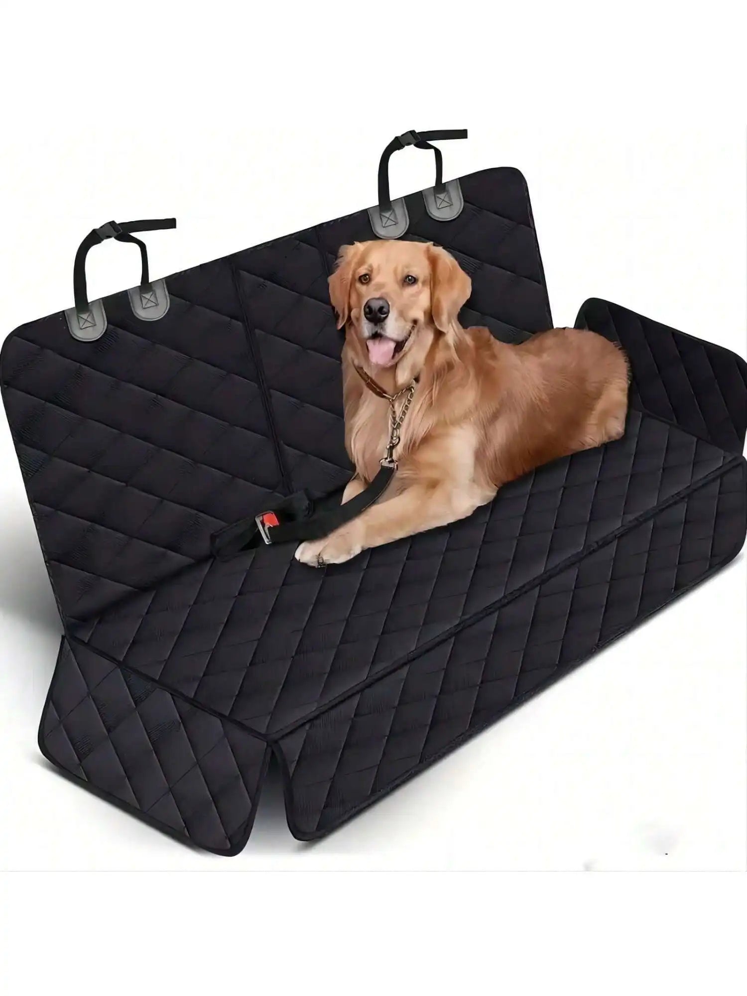 Dog Car Seat Cover – Waterproof, Non-Slip & Scratch-Proof | Fits Most Cars with Armrest Access