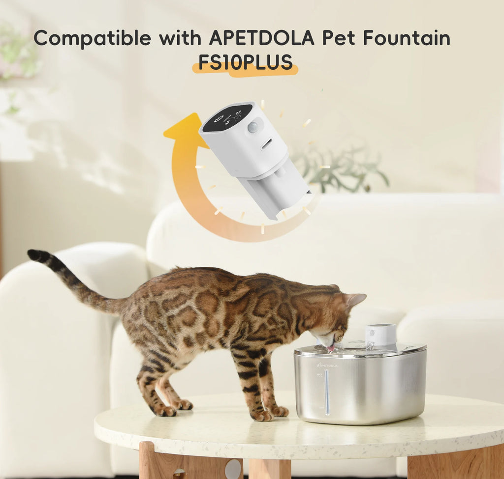 APETDOLA Smart Motion Sensor Switch – Official Accessory for FS10pro 4L Pet Water Fountain