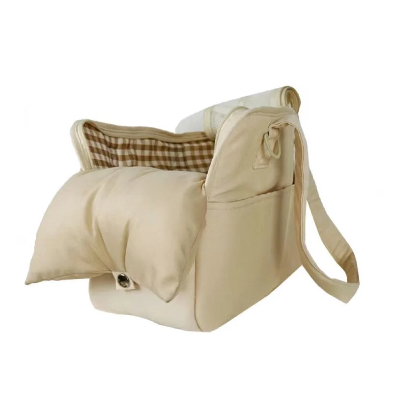 Portable Shoulder Pet Carrier Bag – Stylish Handbag for Small Dogs & Cats up to 12kg | S & M