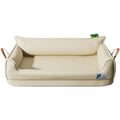 Orthopedic Leather Dog Bed Sofa – Waterproof, Non-Slip, Machine Washable | M, L & XL