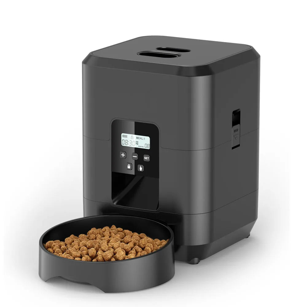 Smart Automatic Pet Feeder – Timed & Programmable with LCD Display | WiFi & Button Models for Cats & Dogs