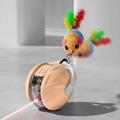 Infrared Automatic Rolling Cat Ball Toy – USB Rechargeable, Multi-Mode Mouse Imitation