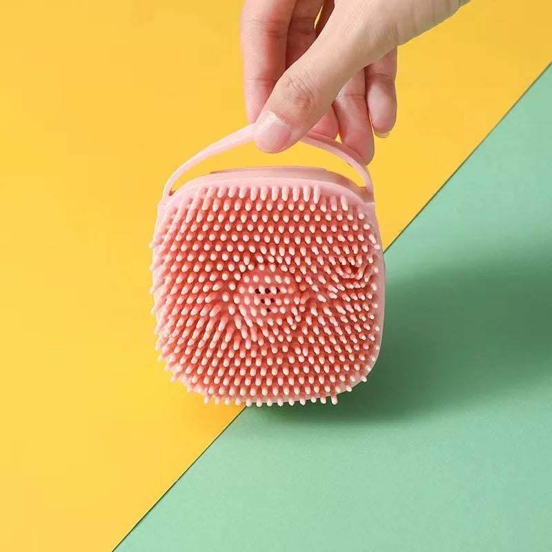 Silicone Pet Bath & Massage Grooming Glove – For Dogs & Cats, Removes Loose Fur | Multiple Styles
