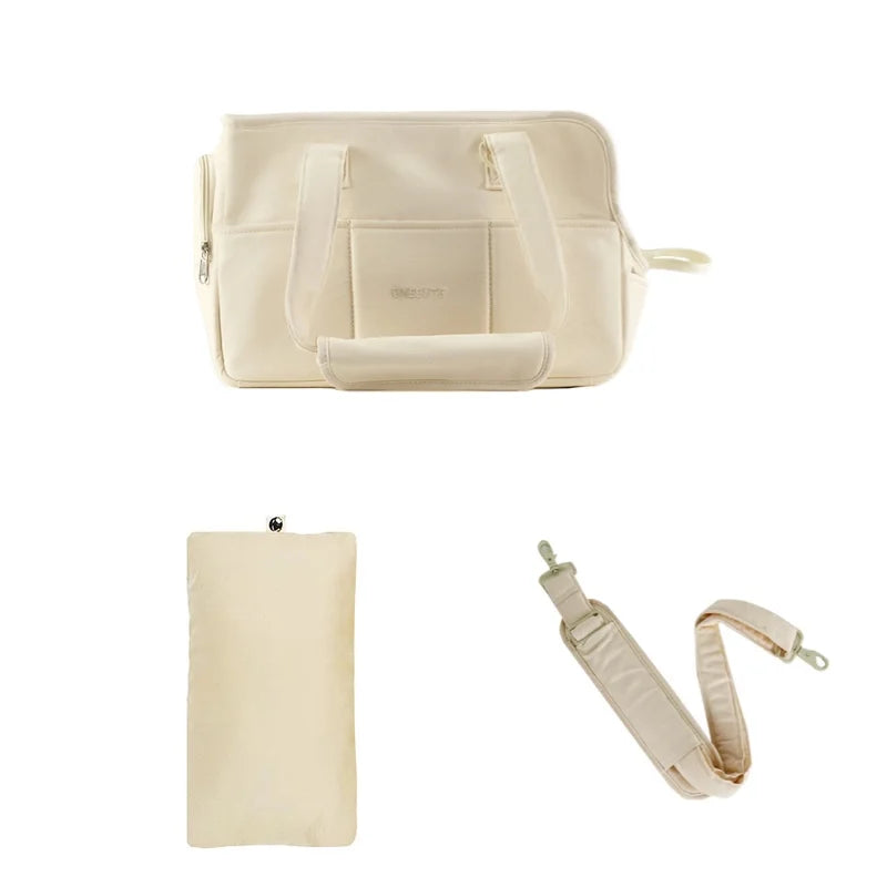 Portable Shoulder Pet Carrier Bag – Stylish Handbag for Small Dogs & Cats up to 12kg | S & M