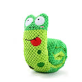 Interactive Dog Puzzle Feeder Toy – Foldable Snail Plush with Squeaker for Mental Stimulation