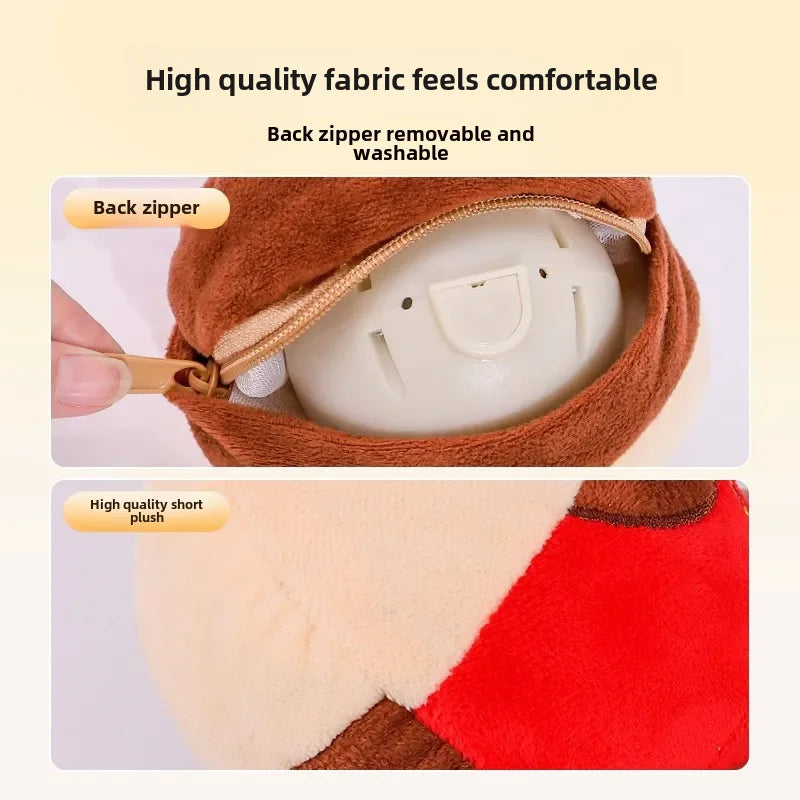 Electric Jumping Ball Dog Toy – USB Rechargeable, Automatic Bouncing Plush Toy for Dogs & Cats