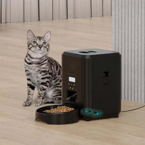 Smart Automatic Pet Feeder – Timed & Programmable with LCD Display | WiFi & Button Models for Cats & Dogs