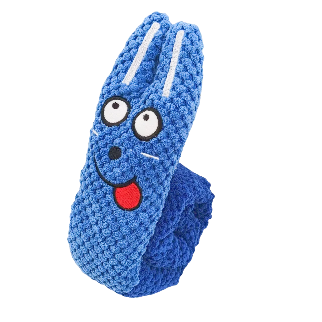 Interactive Dog Puzzle Feeder Toy – Foldable Snail Plush with Squeaker for Mental Stimulation