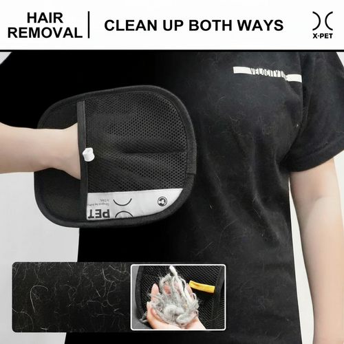 Reusable Pet Hair Removal Gloves – Static Fur Remover for Sofas, Carpets & Clothes | Cats & Dogs