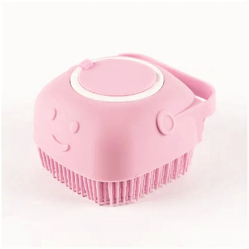 Silicone Pet Bath & Massage Grooming Glove – For Dogs & Cats, Removes Loose Fur | Multiple Styles