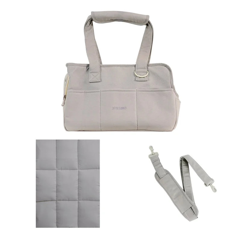 Portable Shoulder Pet Carrier Bag – Stylish Handbag for Small Dogs & Cats up to 12kg | S & M