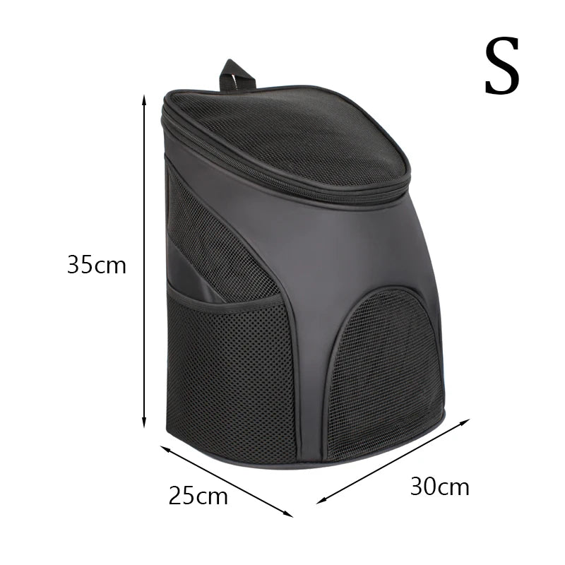 Breathable Mesh Pet Backpack Carrier – For Small Dogs & Cats up to 7.5kg | S & L