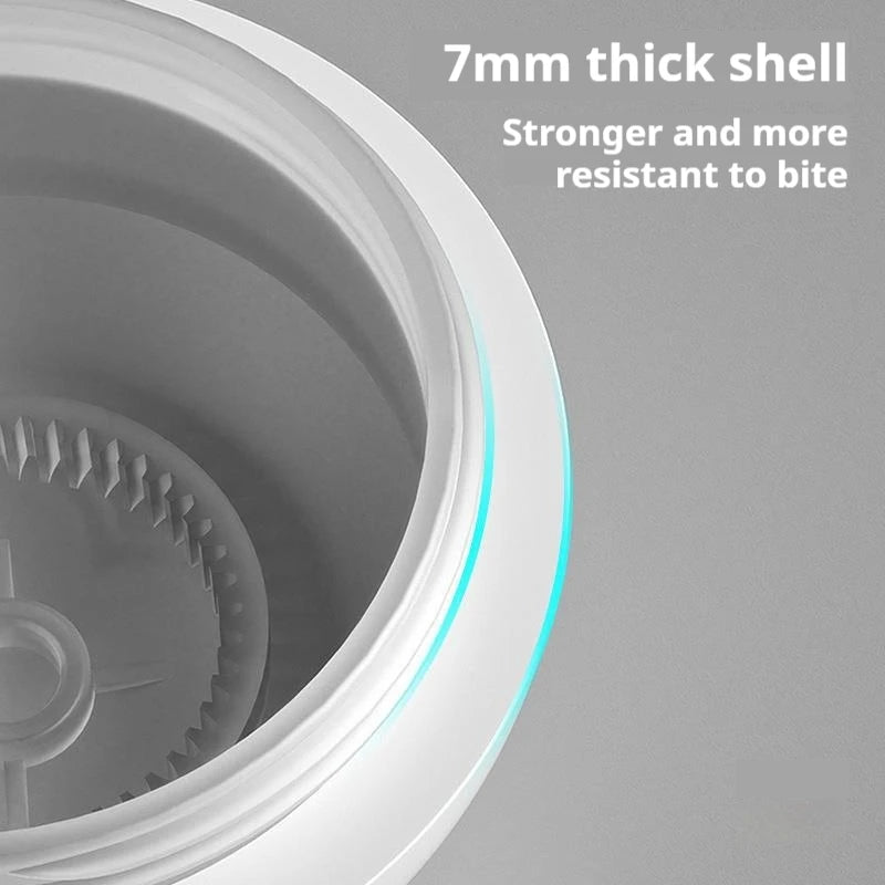 Smart Electronic Pet Toy Ball – USB Rechargeable, Auto-Bouncing with RGB Lights for Dogs & Cats