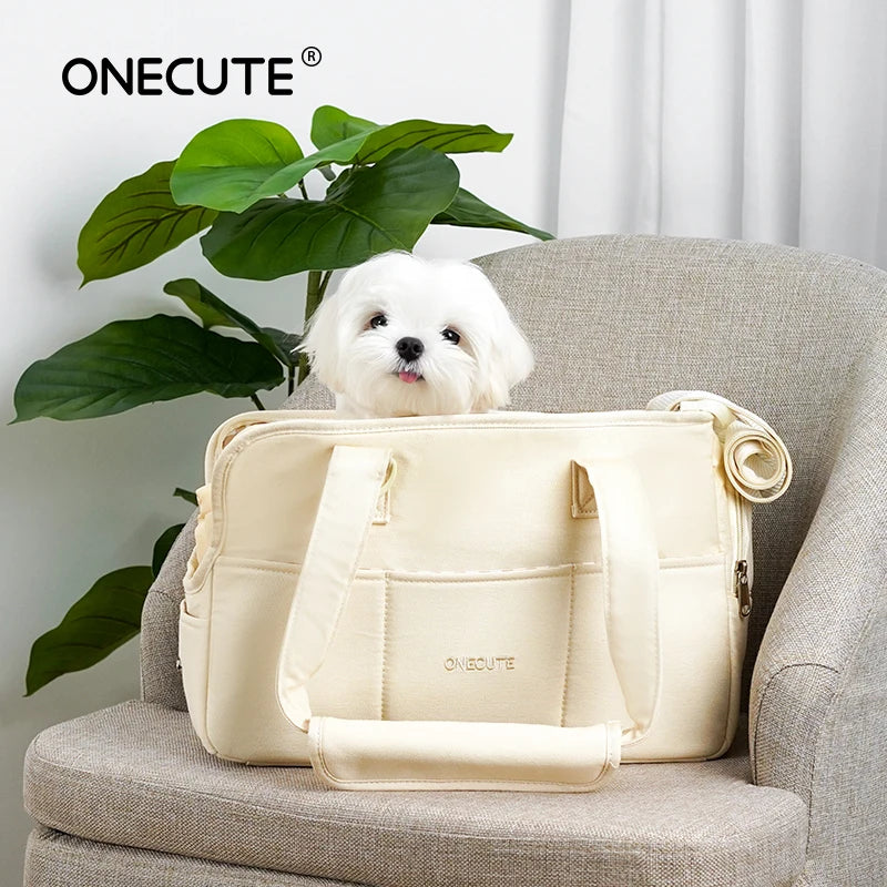 Portable Shoulder Pet Carrier Bag – Stylish Handbag for Small Dogs & Cats up to 12kg | S & M