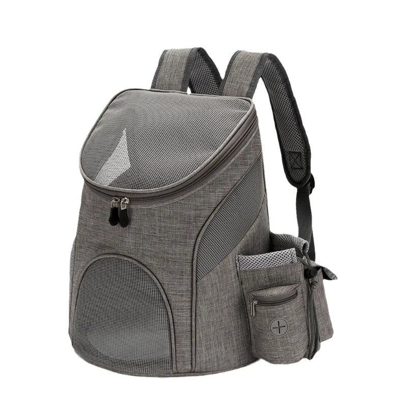 Breathable Mesh Pet Backpack Carrier – For Small Dogs & Cats up to 7.5kg | S & L