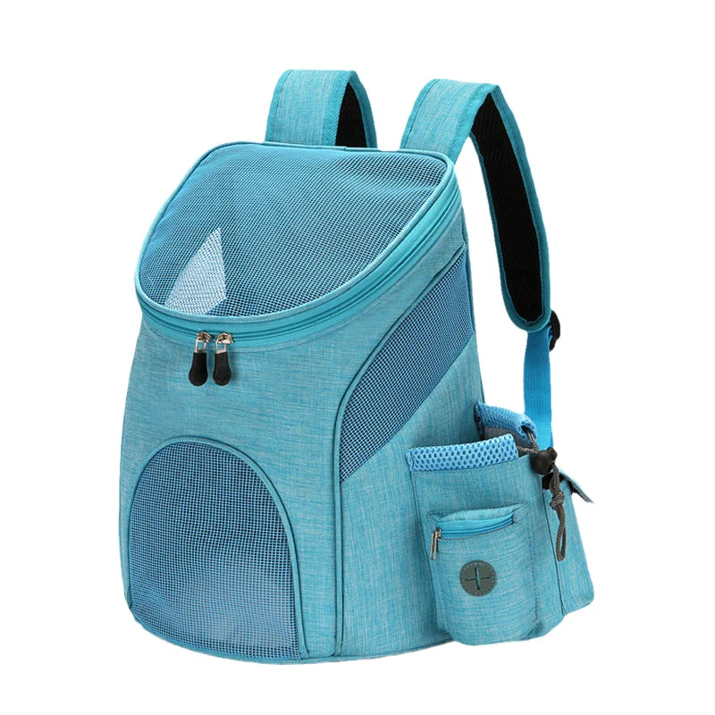 Breathable Mesh Pet Backpack Carrier – For Small Dogs & Cats up to 7.5kg | S & L